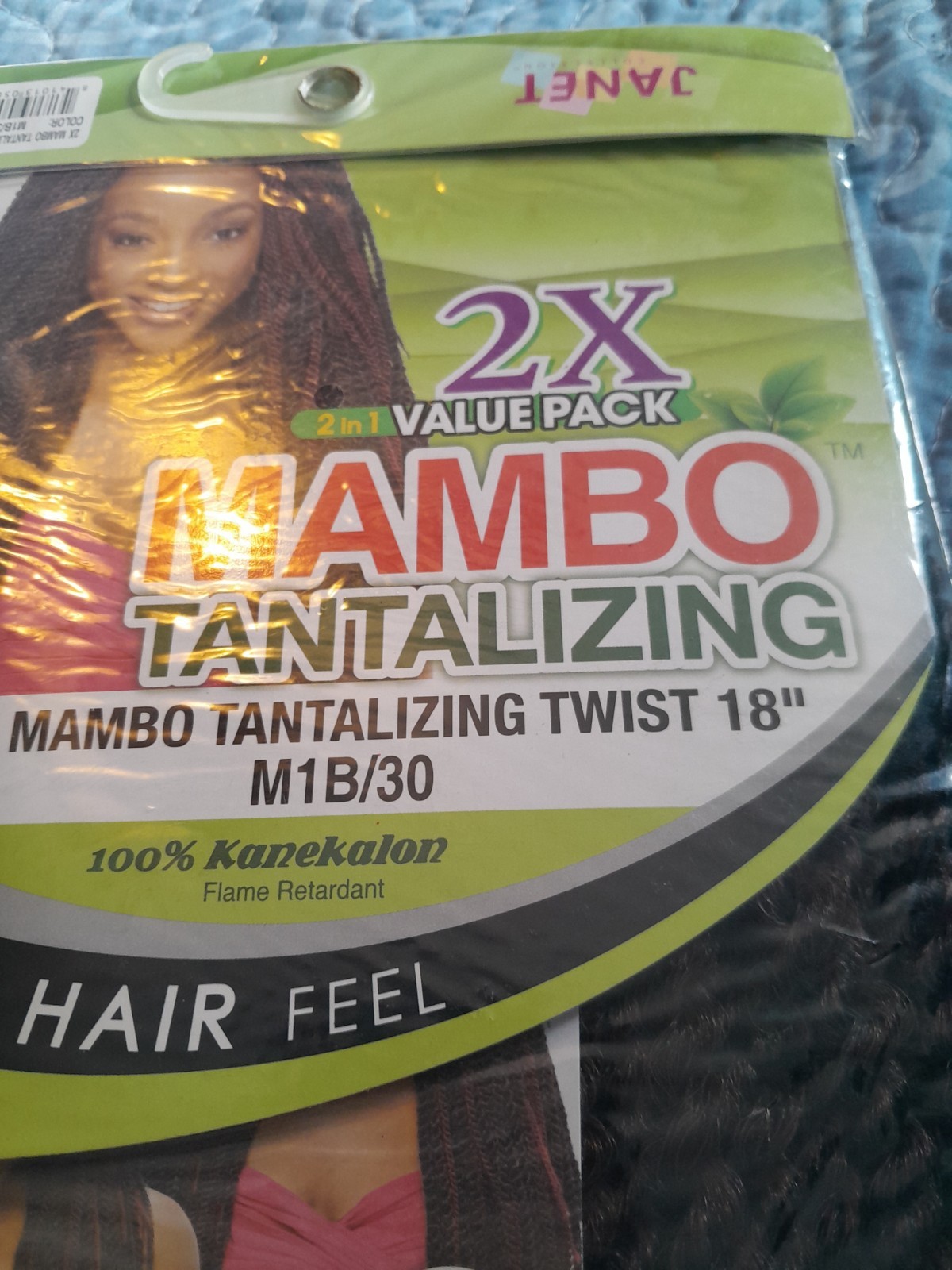 2in1 Value Pack Mambo Tantalizing 18″ Twist 100% Kanekalon X’s 3 Brown MIB30