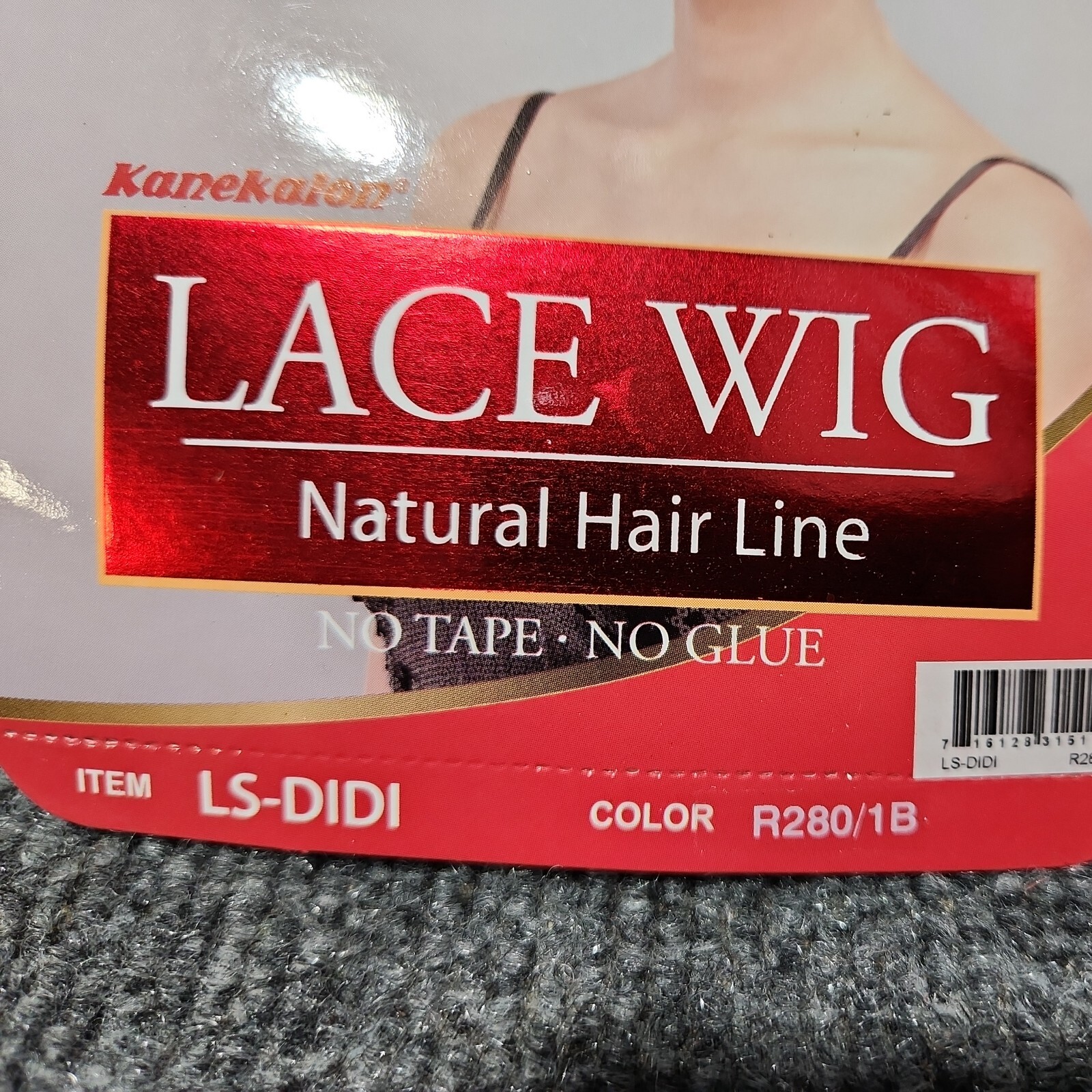 Beshe Synthetic Didi Lace Wig Natural Hair Line No Tape No Glue R280/1B