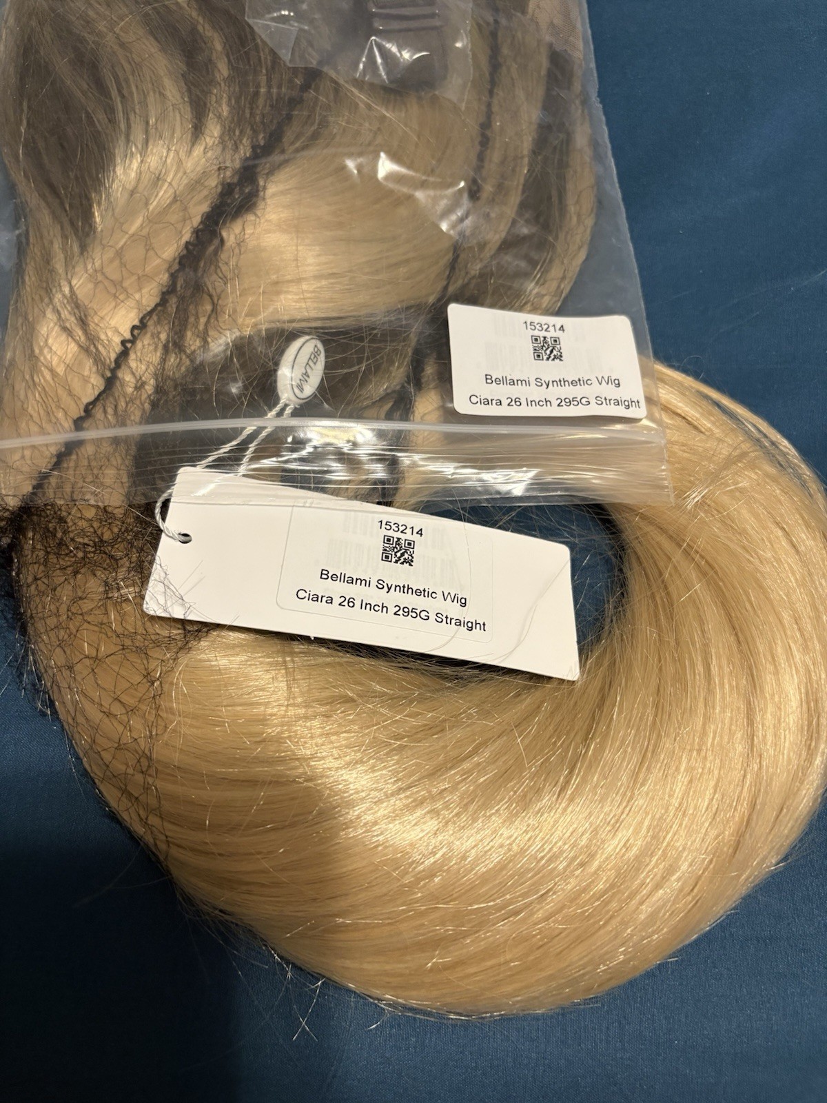 Bellami Ciara 26 Inch Blonde Lace Front Wig 295 Grams New