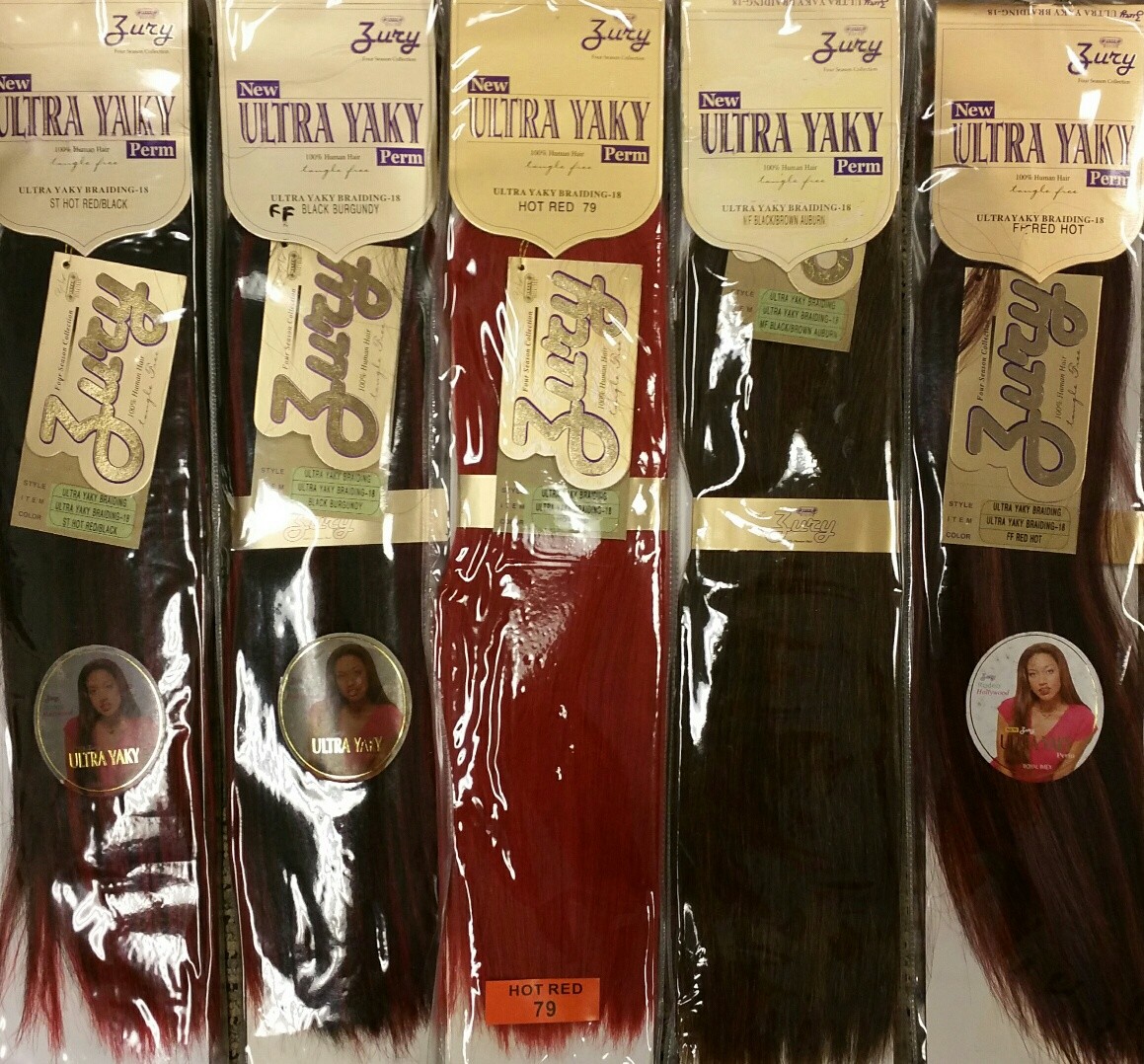 Zury 100% Human Hair for Braiding – ULTRA YAKY BRAIDING – 18