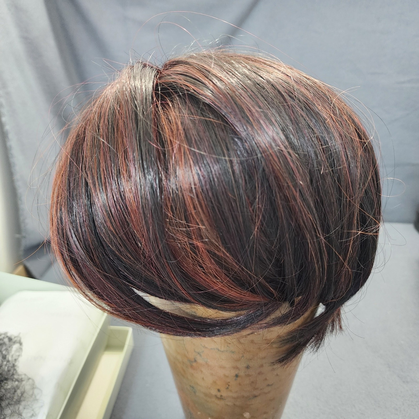 Jon Renau 366 easiPart HD XL 8″ HF Synthetic Hair Topper FS2V/31V Choc Cherry