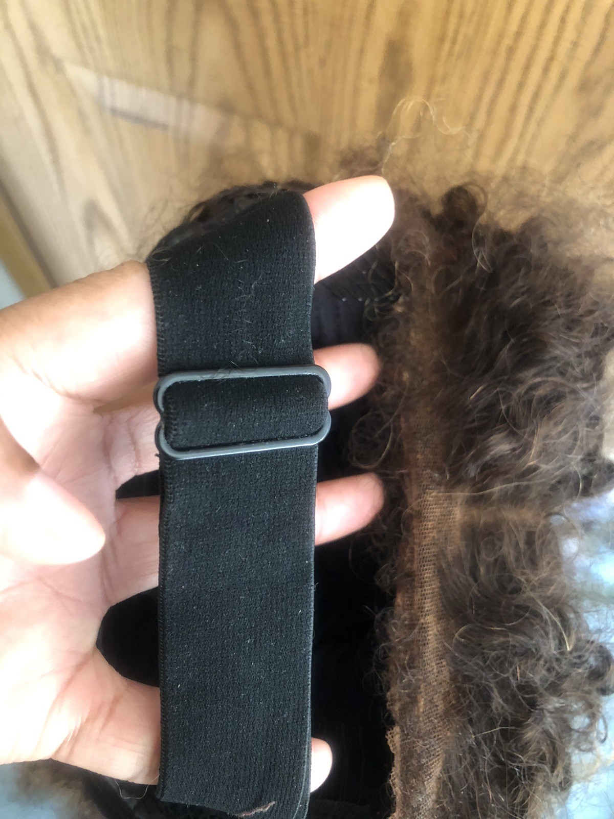 Glueless Balayage Highlight 4C Edges Curly Wig 13×6 Full HD Lace Pre Plucked