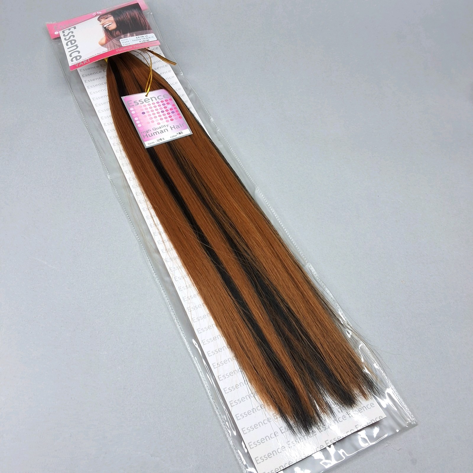 16” Yaki Bulk #F1B/30 Off Black & Honey Straight Micro Braiding Blend Hair