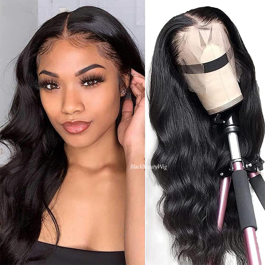 5×5 Silk Base Full Lace Wig Body Wave No Glue Silk Top Real Human Hair Wig