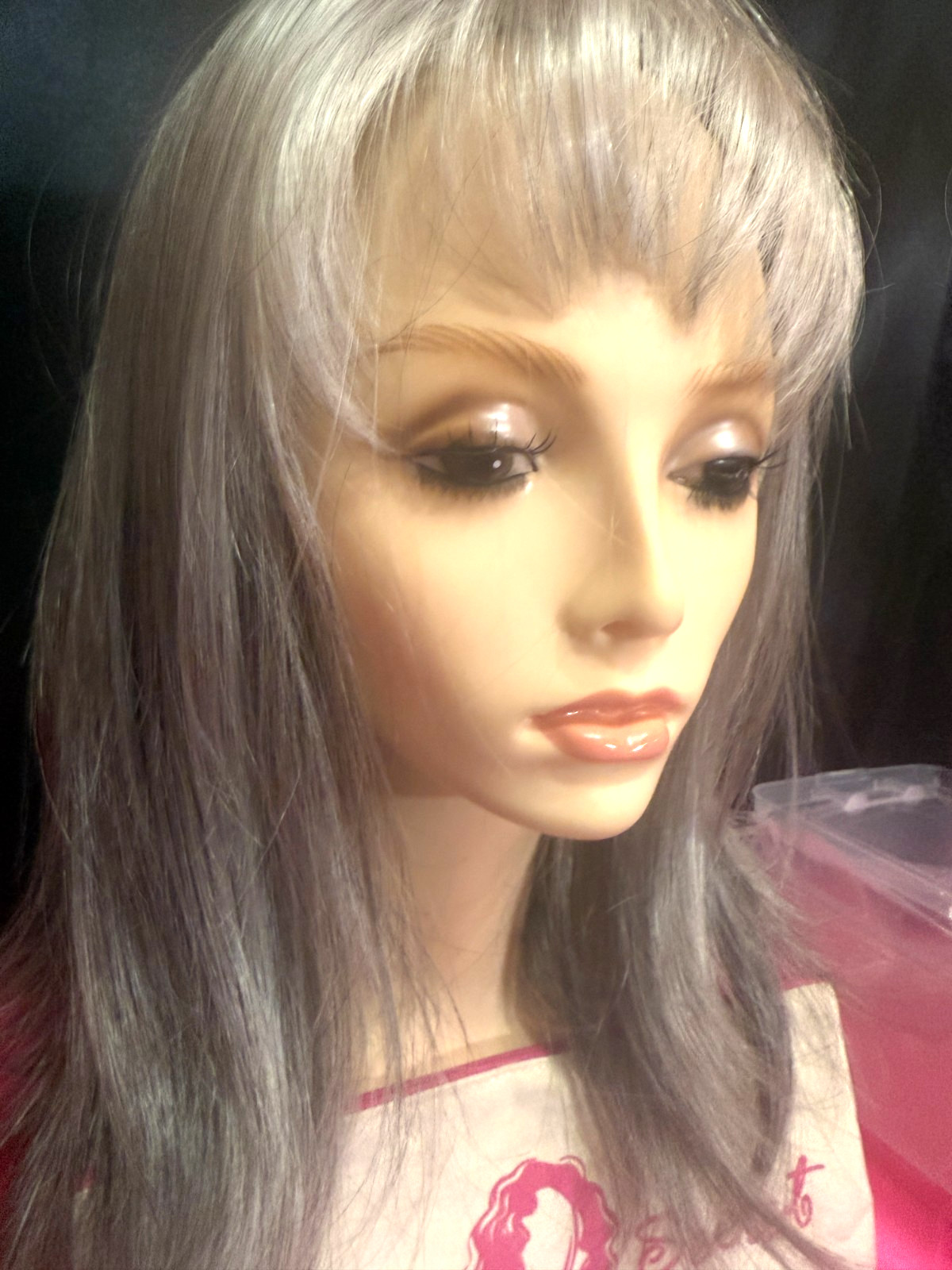 Godiva’s Secret Wigs “Taylor Wig” Silver Stone LARGE Cap