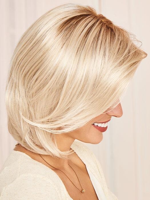 FLATTER ME by Gabor in GL14-22 SANDY BLONDE Lace Front-Monofilament HandTiedTop