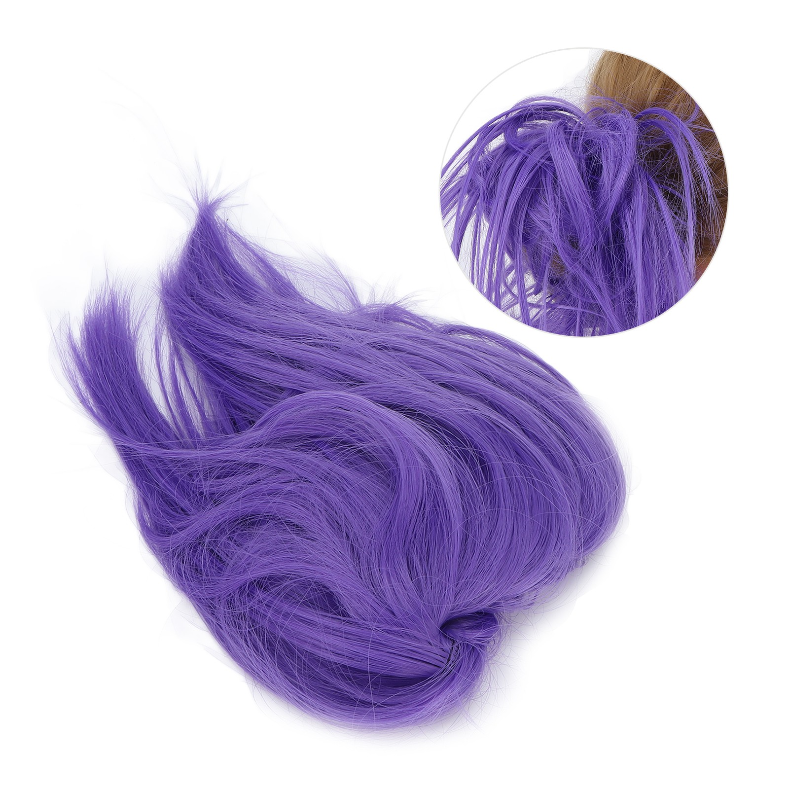 Fashionable Messy Bun Hairpiece Synthetic Ponytail Hairpieces Updo Hair Bun For