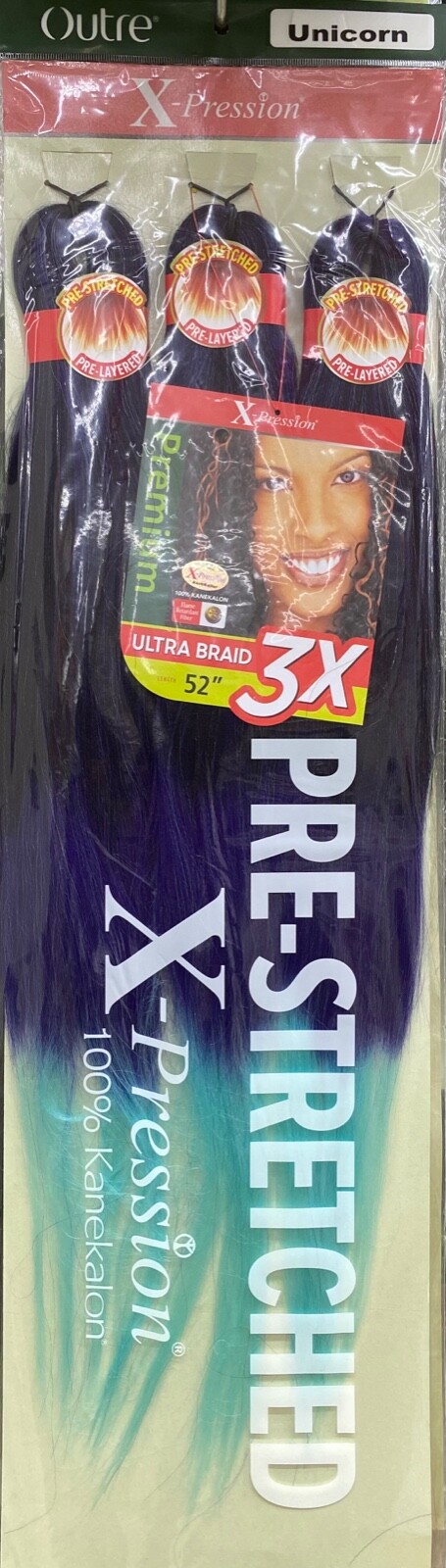 Pre Stretched Braiding Hair 3X 52″ ALL COLORS X-Pression Outre