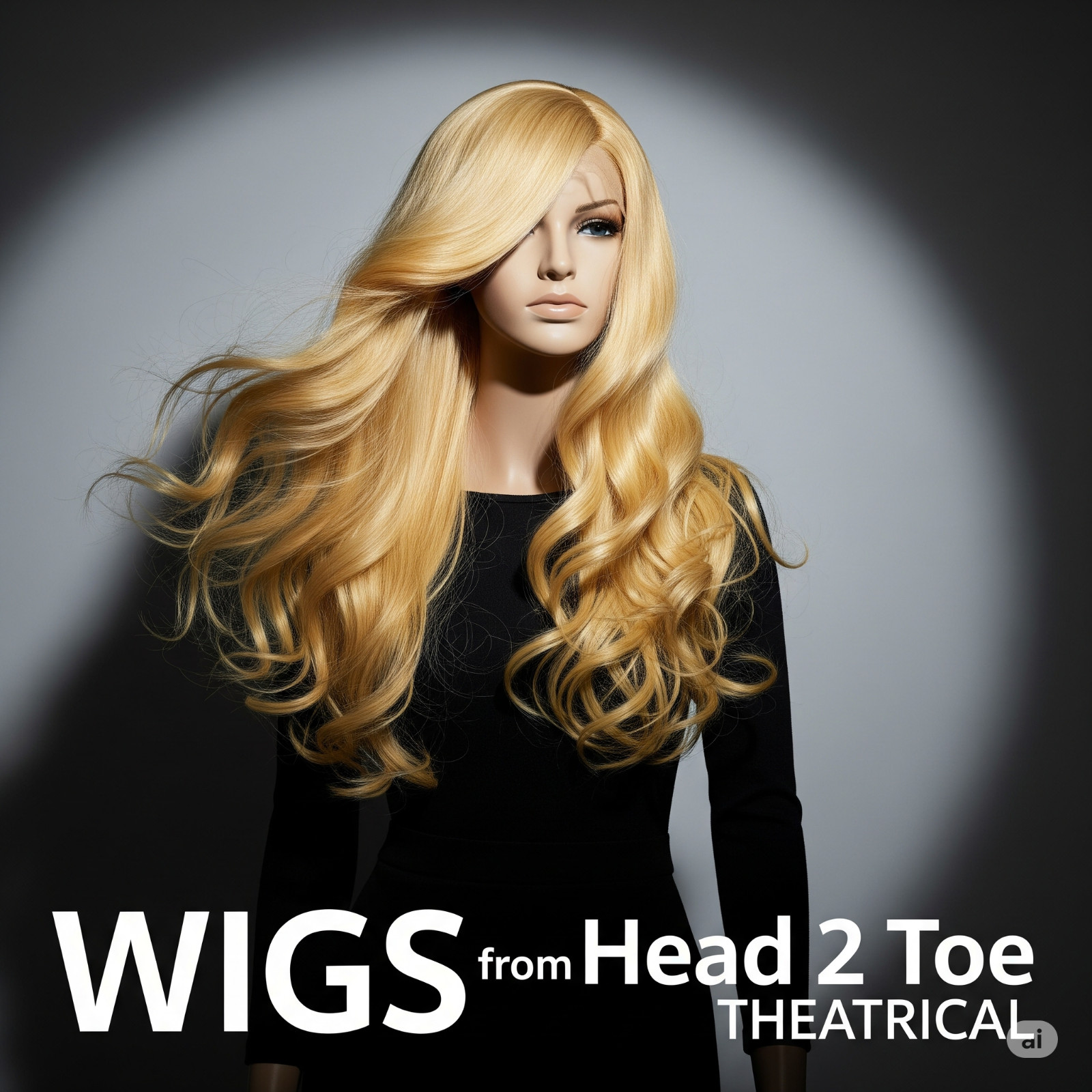 Runway Queen theatrical glamour costume hair fashion tv diva model celebrity wig
