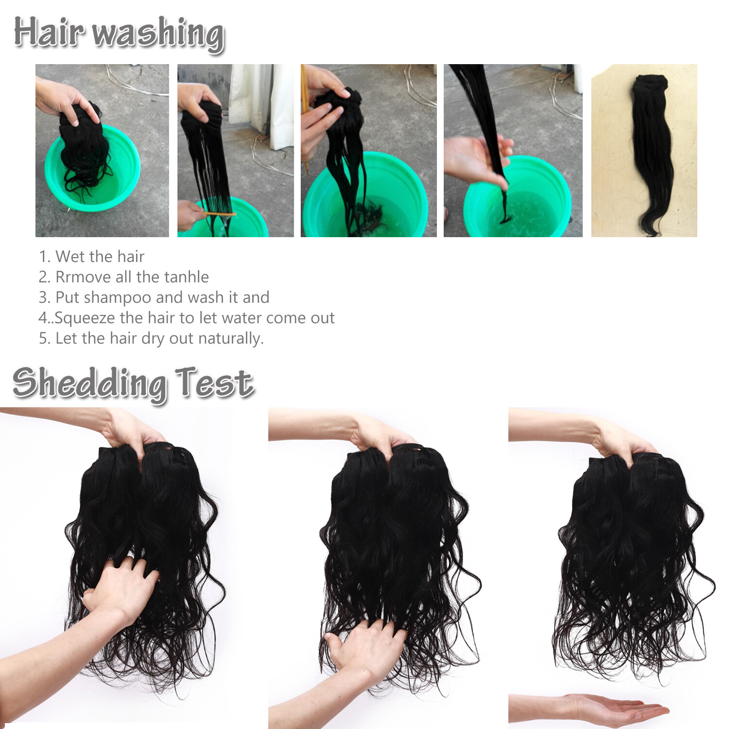 Malaysian Indian Virgin Human Hair Extensions Weave Weft Straight 400g 4 Bundles