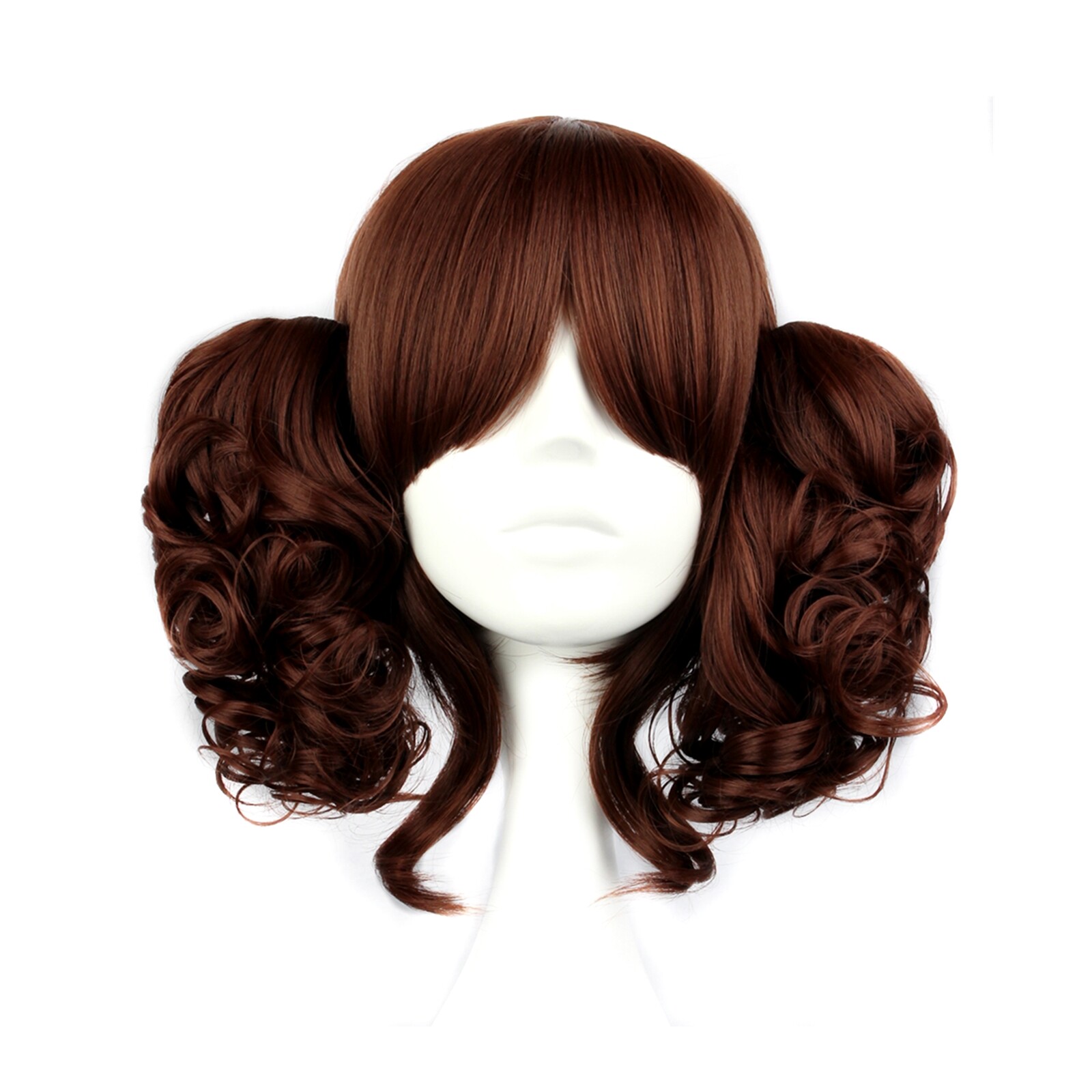 Cosplay Wig Party Wigs Full Synthetic Hair 35cm/13.8″ Lolita Cute Brown