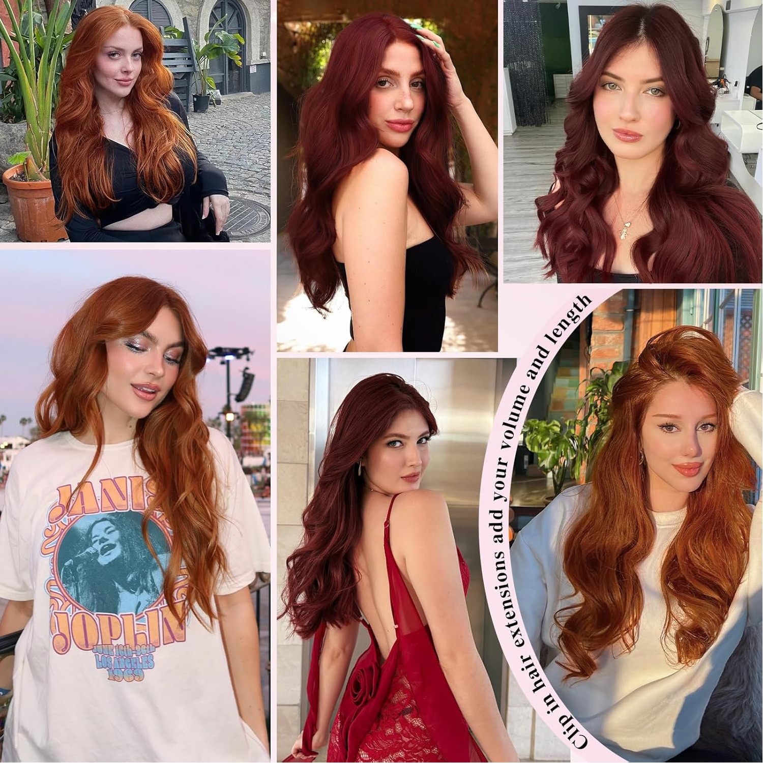 CLEARANCE Thick Clip In Hair Extensions 8PCS 18Clips Curly Wavy As Human Hair US