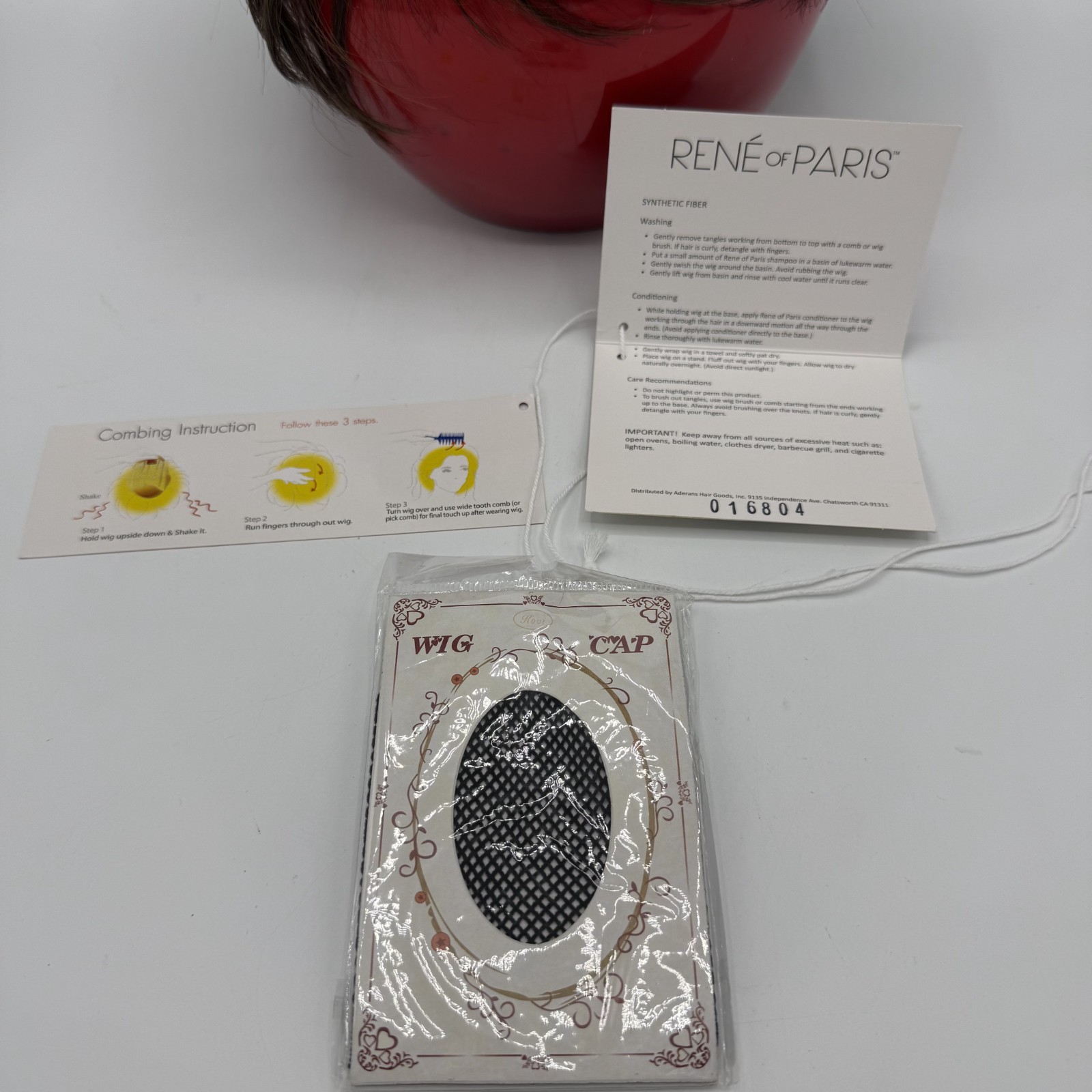 Rene of Paris “Gia” Synthetic Wig Coffee Latte Color Model 2359 – NIB