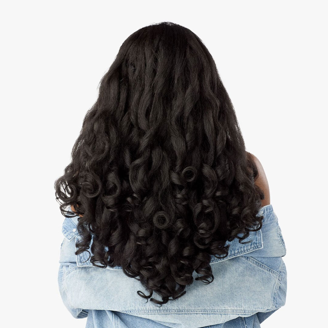 Sensationnel Curls Kinks & Co Synthetic Hair Clip-ins – Top Lady 18″