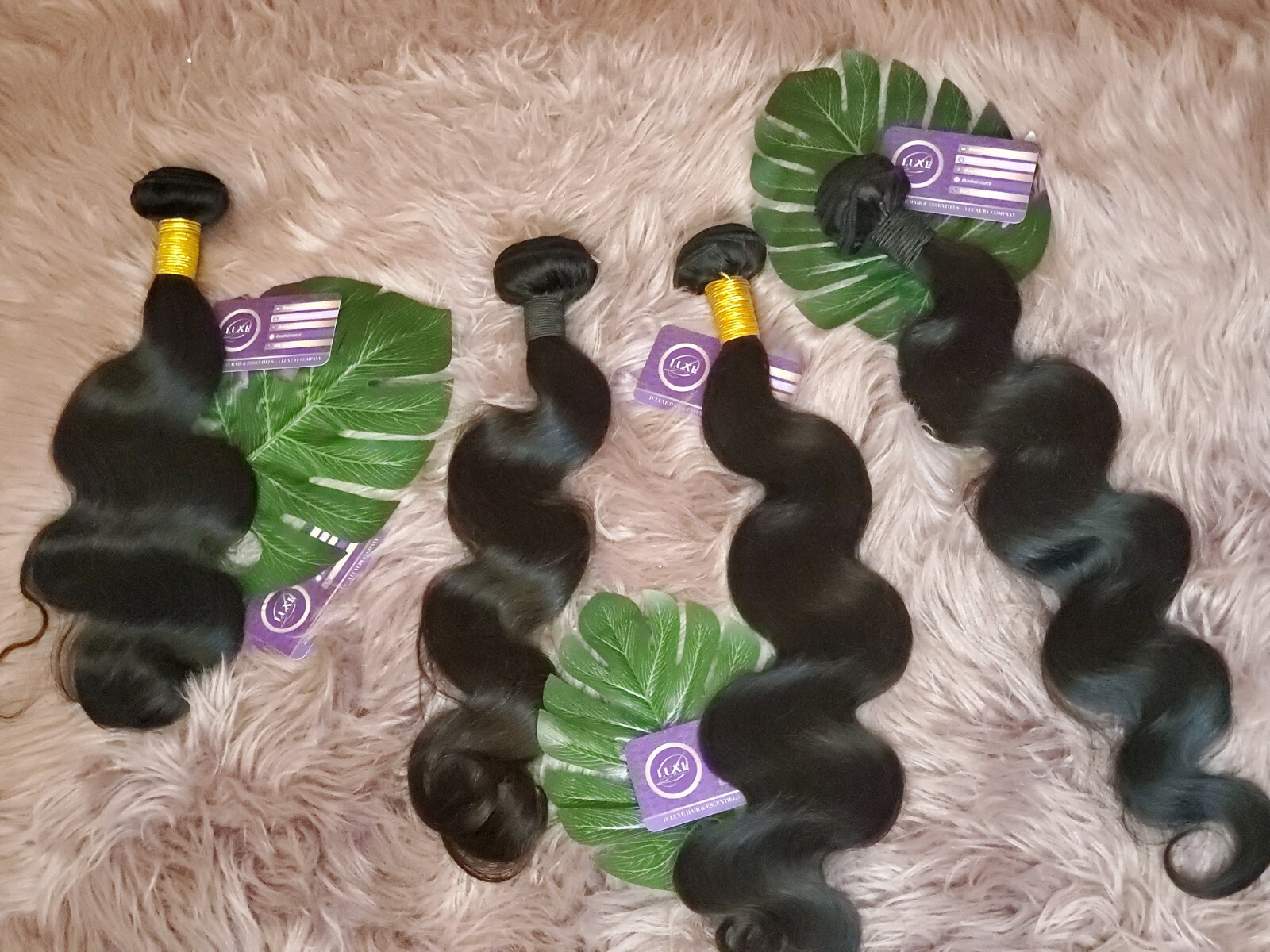 D’Luxe Hair Source 18/20/22′ 3 Bundle Deal Natural Color Virgin Body Wave 