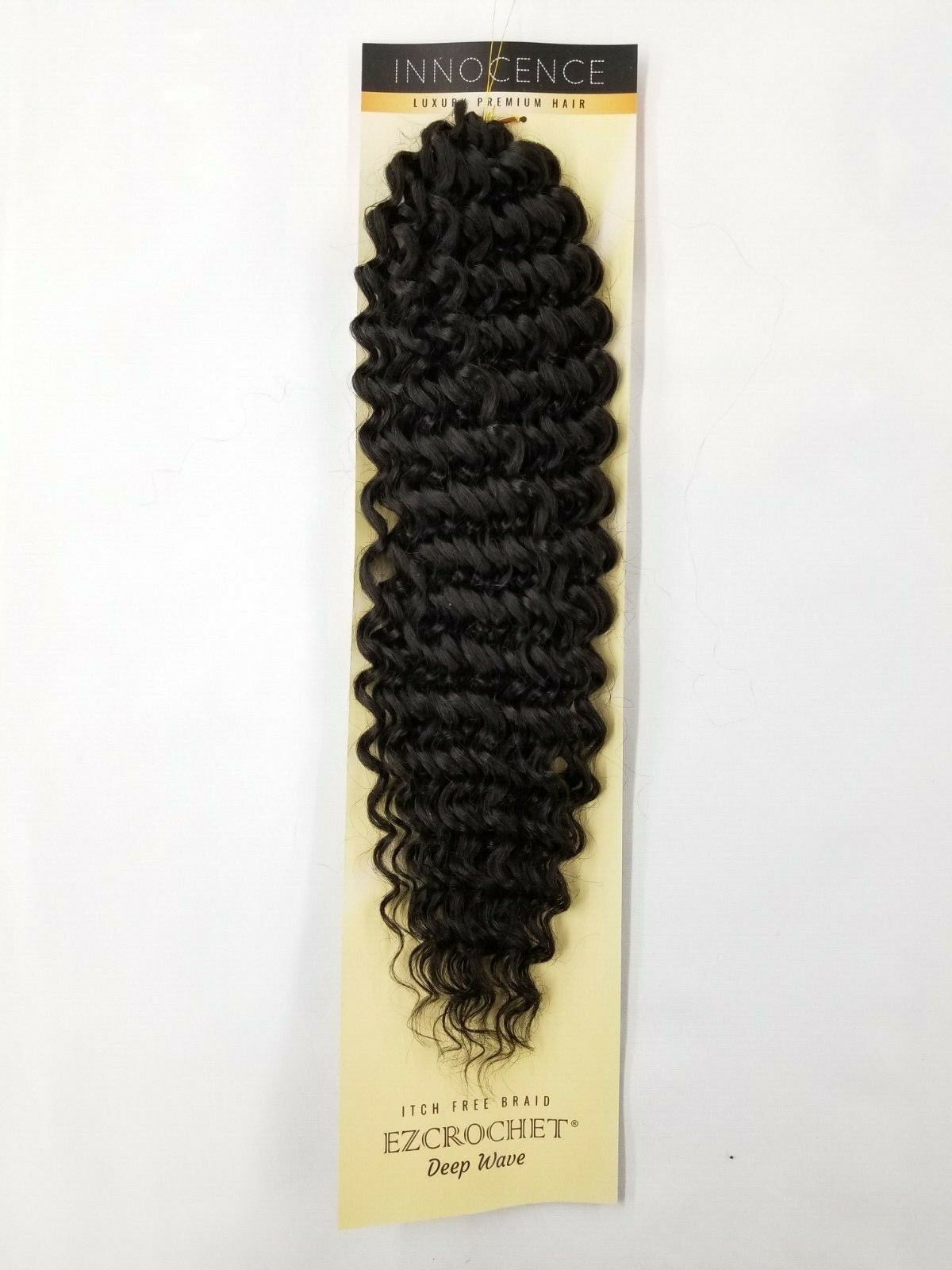 I&I Hair Innocence EZCROCHET Deep Wave Crochet Braiding Hair Spectra 18″