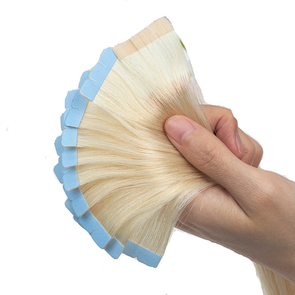 16-26″ NEW PU Injected Invisible Tape in Natural Human Hair Extensions Remy