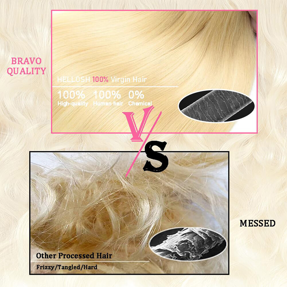 Wavy Weaving Weft Indian Virgin Human Hair Extensions 3 Bundles /300G Brown Long