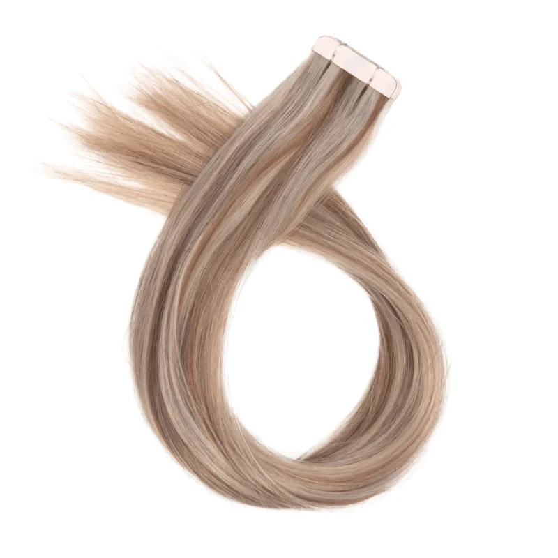 Black Diamond 20 PCS Straight Tape-Ins Human Hair Extension 18″~20″