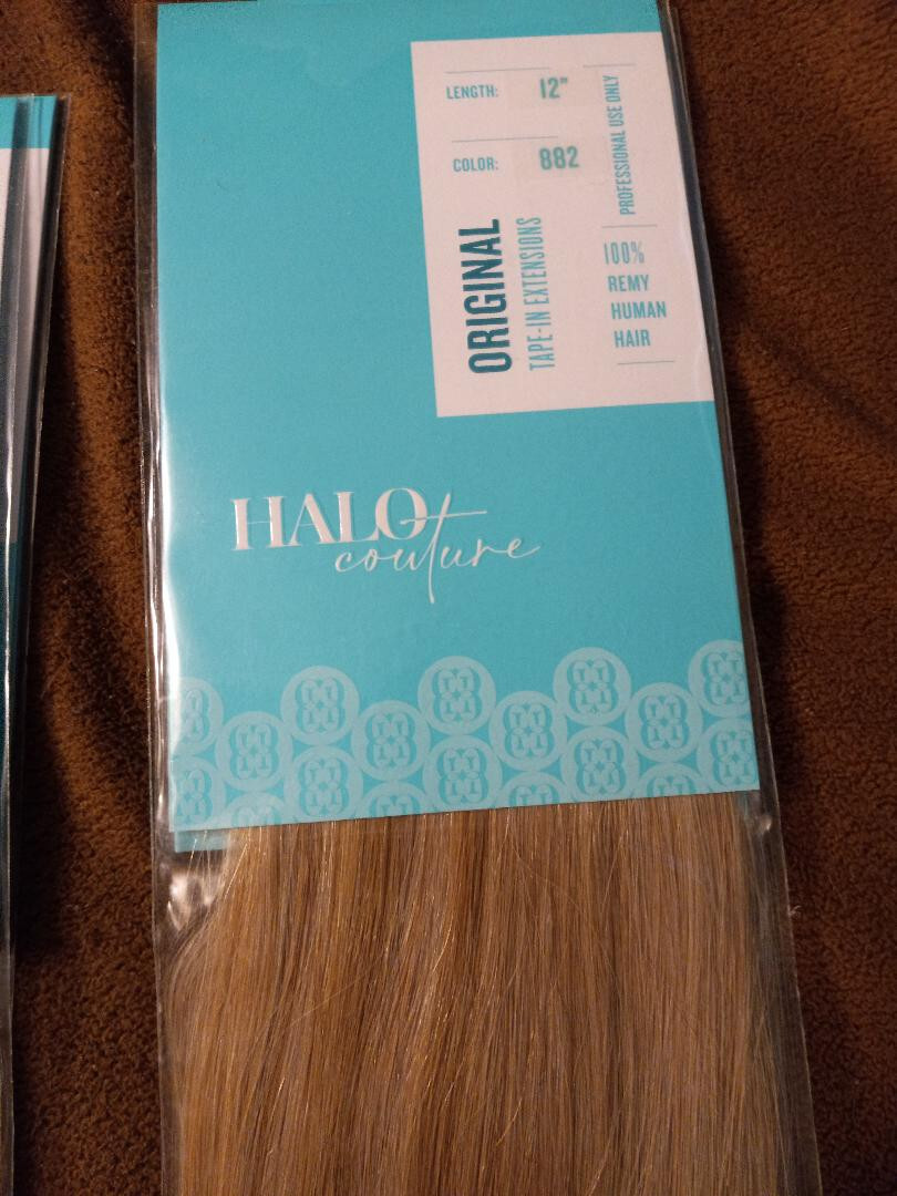 Halo Couture 12″ Professional Tape In Hair Extensions Color 882