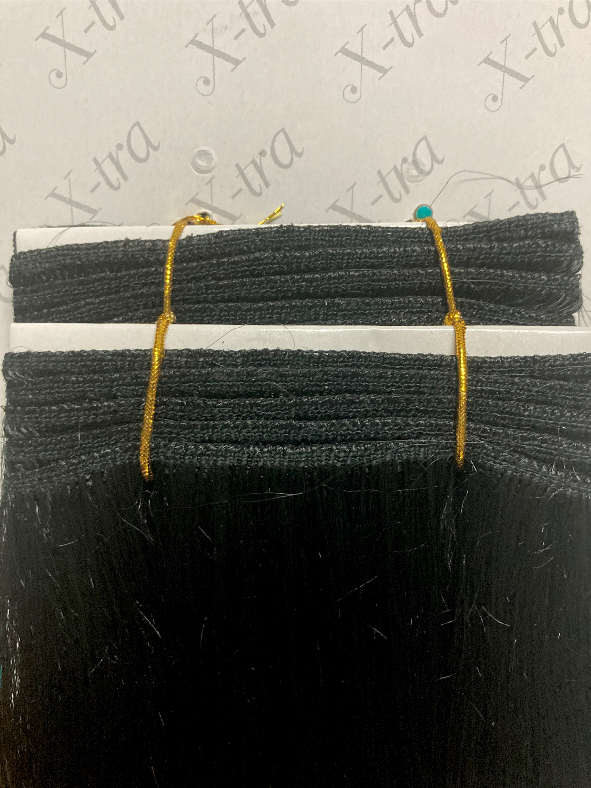 1 Pack 10″ Human Hair quality Extensions Straight Yaki Tangle free Color #2