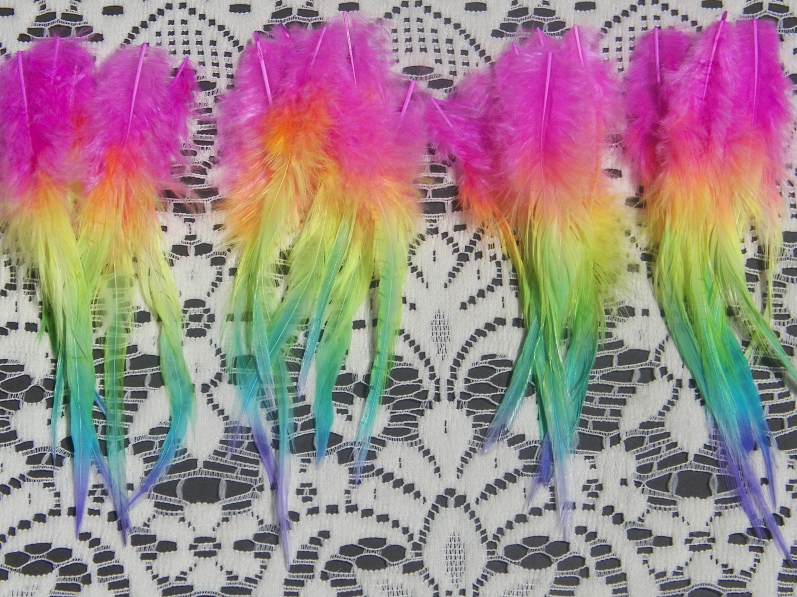 1 Grizzly Feather Extensions XL Hair extensions 8″-12″ YOU CHOOSE from 16 Colors