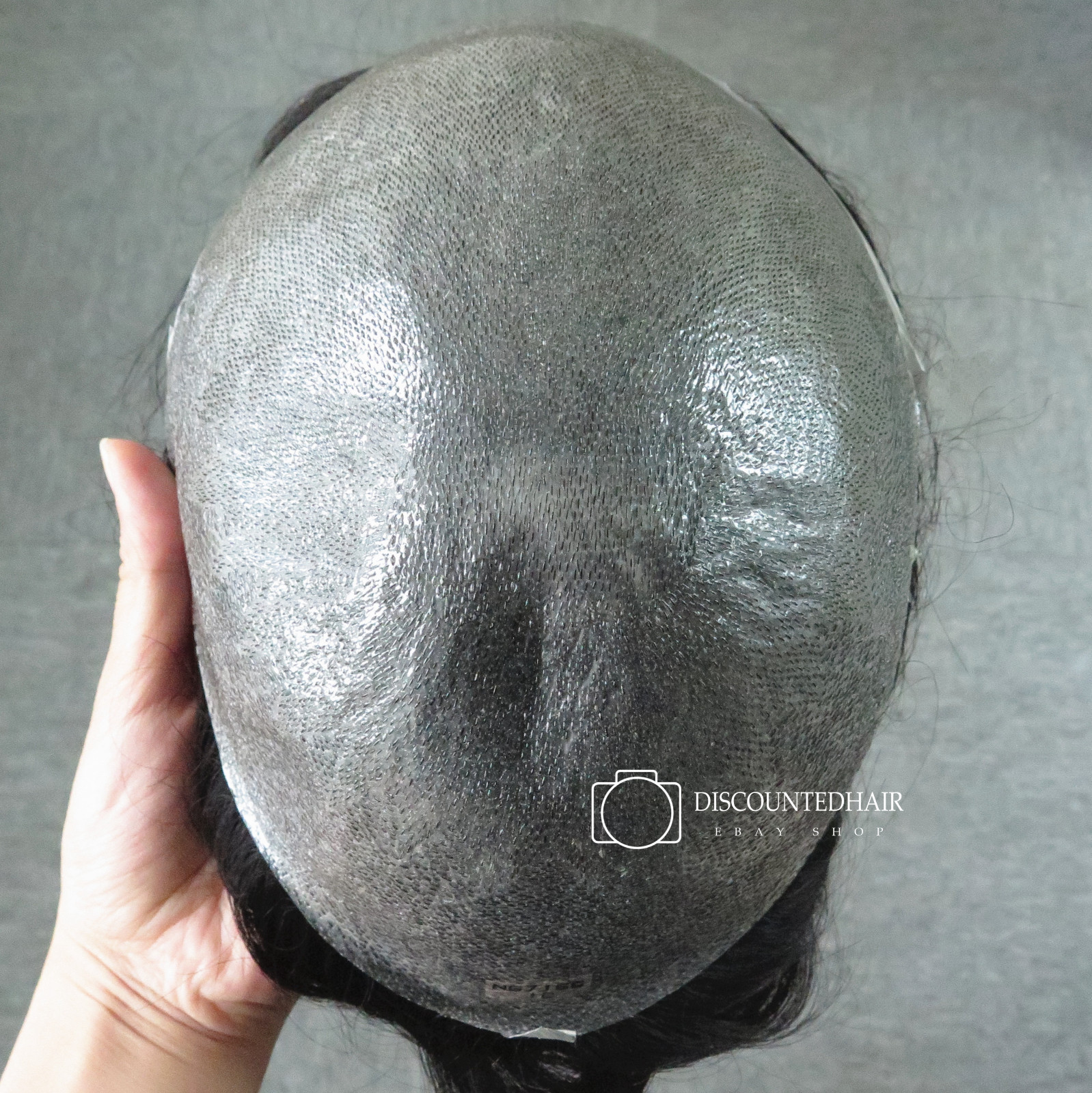 Invisible Hairline Ultra Thin Skin Hair Replacement Toupee Mens Hairpieces Black