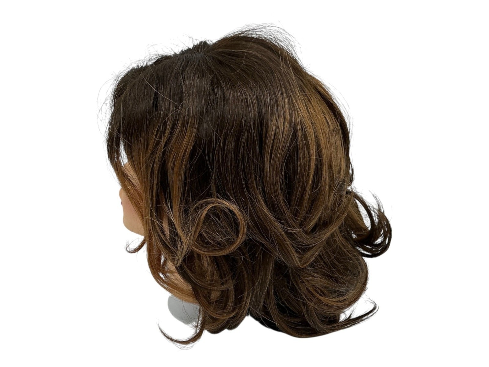 Luvme Brown Synthetic Lace Front Wig With Box & Accessories