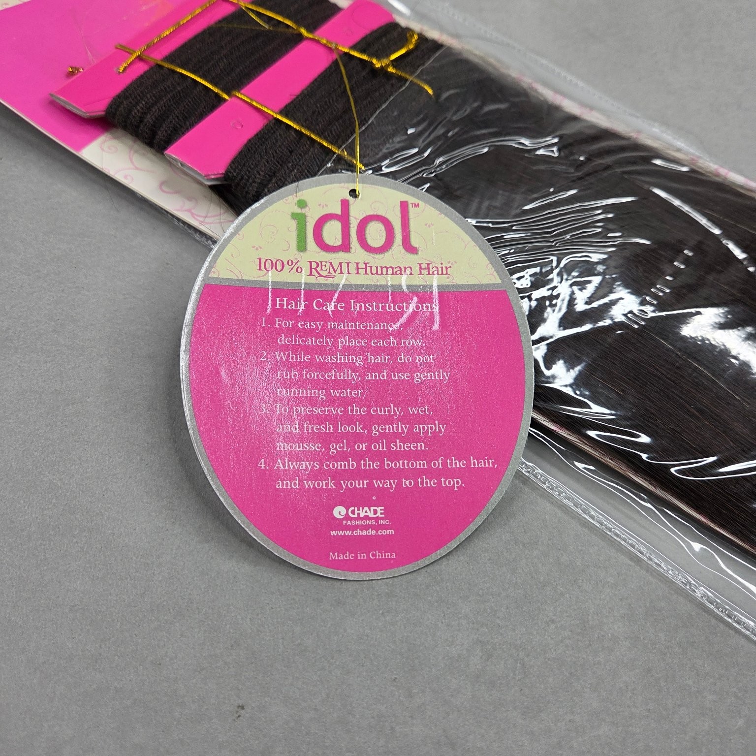idol INDIAN REMI YAKI 10S Hair Extensions Weave Color 2 100% Human Hair