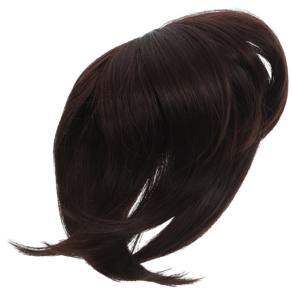 Hair Volume Topper High Temperature Fiber Natural Look 1Set 7.9×5.1×5.1in