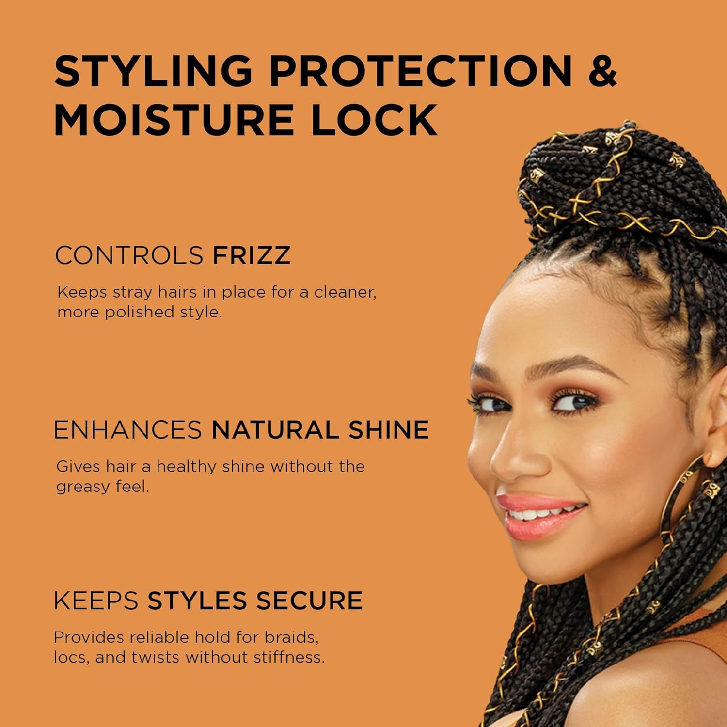 African Pride Black Castor Miracle Extra Hold Braid, Loc, Twist Gel – Extreme Ho