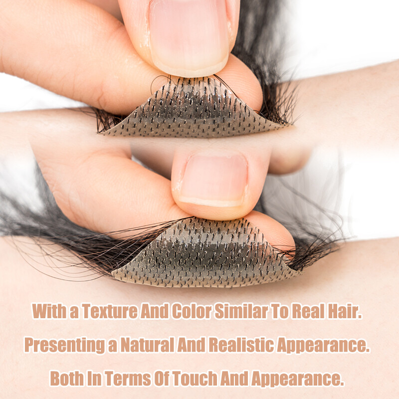 100% Human remy Hair Bald Spot Patch Toupee Forehead Hairpiece Hair Replacement
