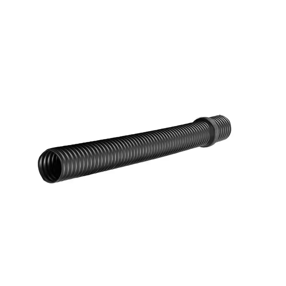 Triflex 24 In. Extensions Black Vinyl Downspout Extensions