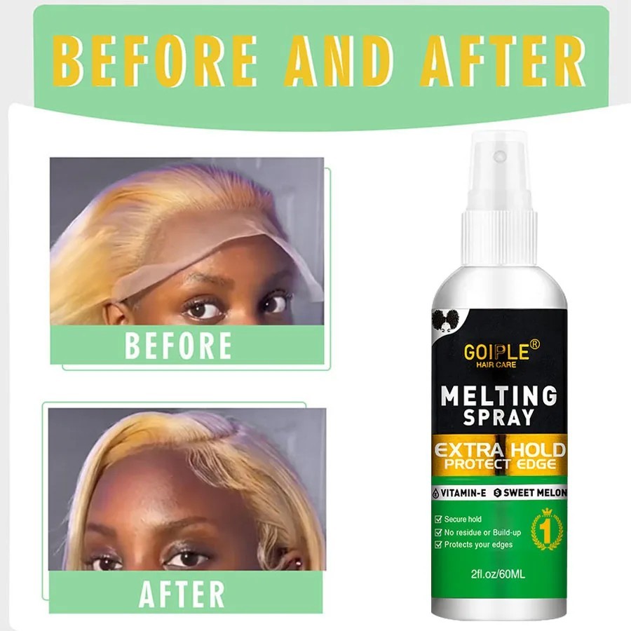 GOIPLE Wig Styling Kit Bonding Glue Wax Stick Edge Control Gel Long Lasting