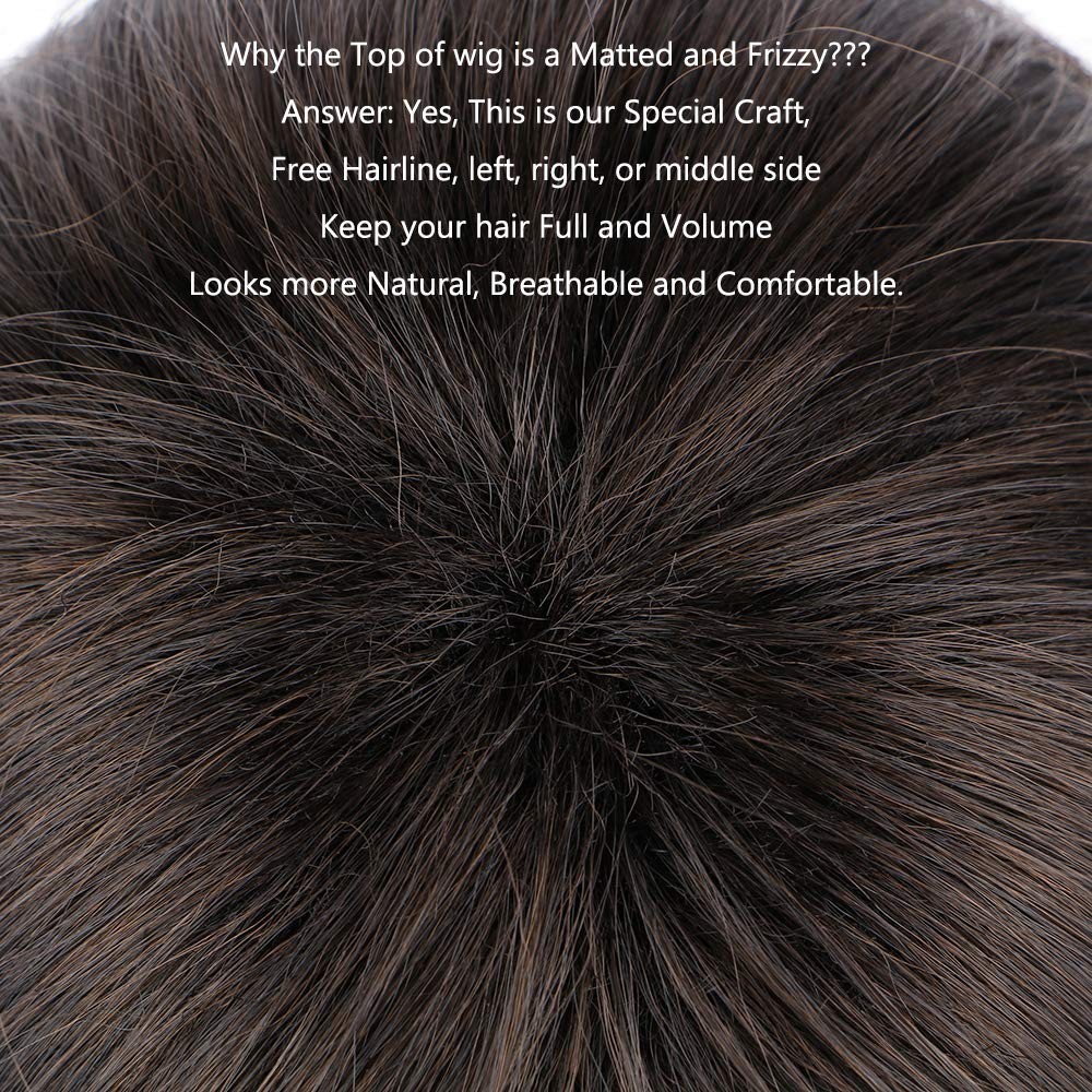 QUEENTAS Short Brown Pixie Cut Wig with 1 Count (Pack of 1), D-Black Cherry