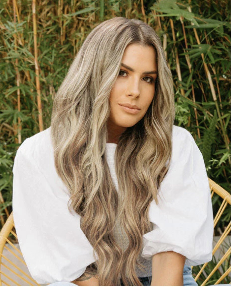 Halo couture 16” Hand Tied Weft Color 116 $410 MSRP