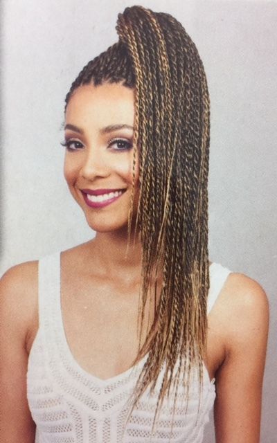 [6 Pack] Bobbi Boss Pre-Feather Tip Braiding Hair 100% Afrelle Kanekalon 3oz 54″