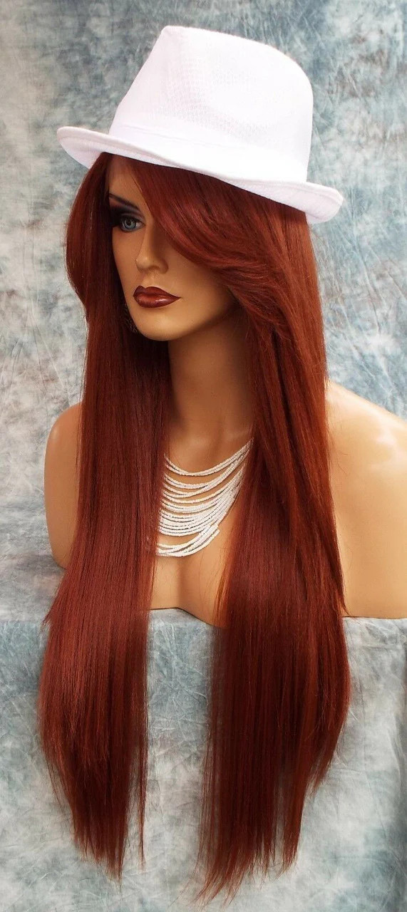 LACE FRONT C PART STRAIGHT WITH SIDE BANG WIG COLOR 130 GORGEOUS SEXY 472