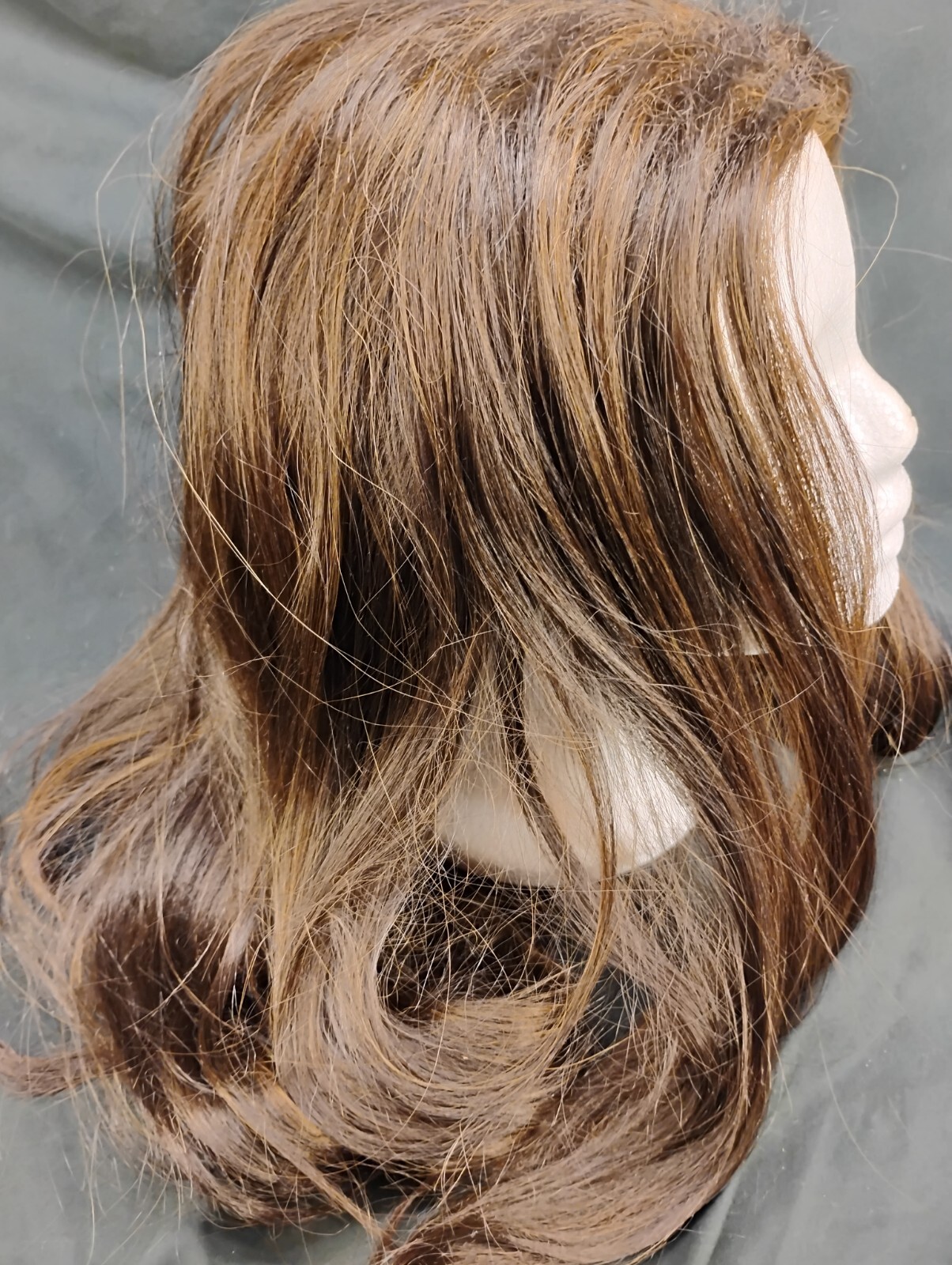 New Born Free Foxy Lady Long Dark Brown Wig
