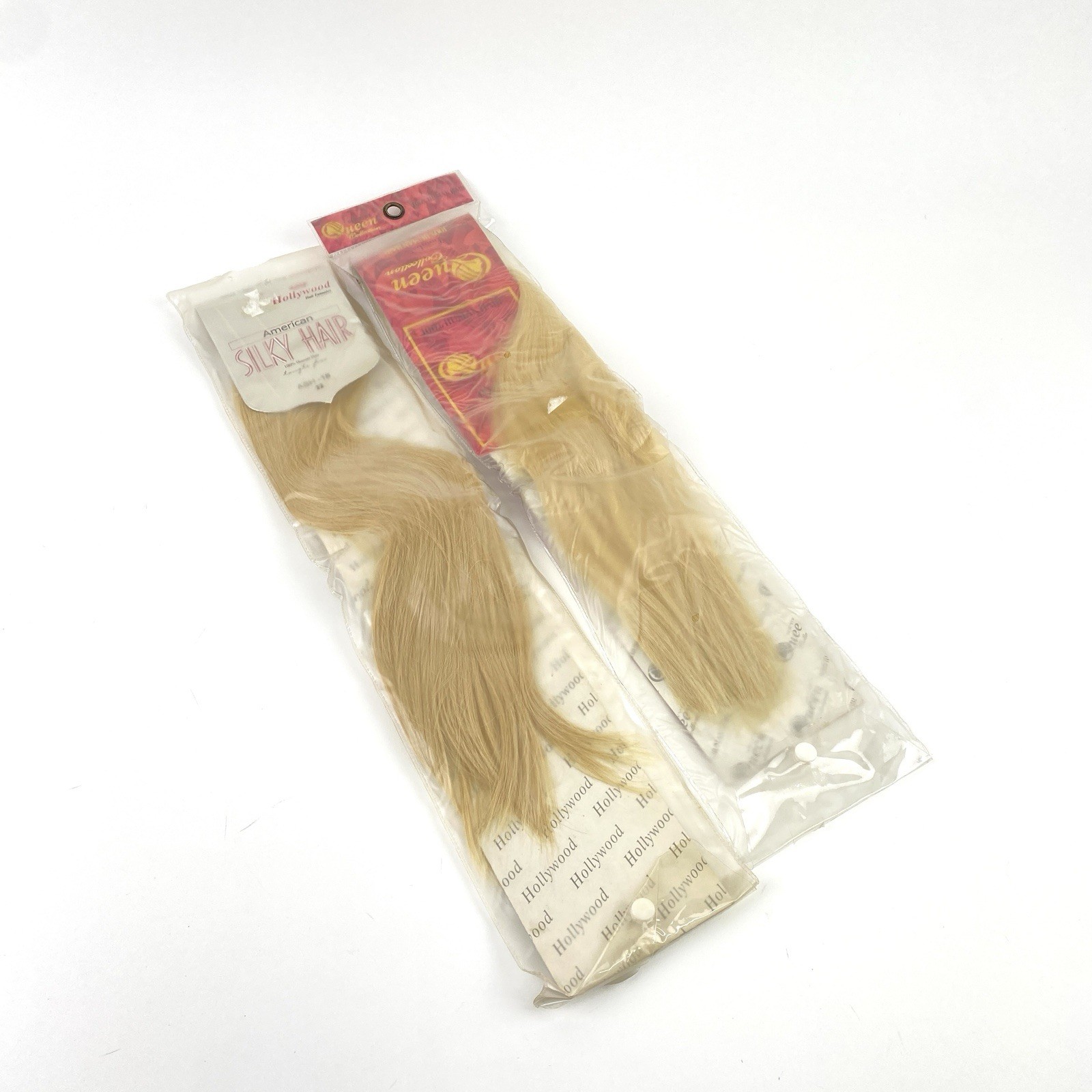 2-Packs 100% Human Hair American Silky Hair ASH 18″ #22 & Supreme Yaki 16″ #M613