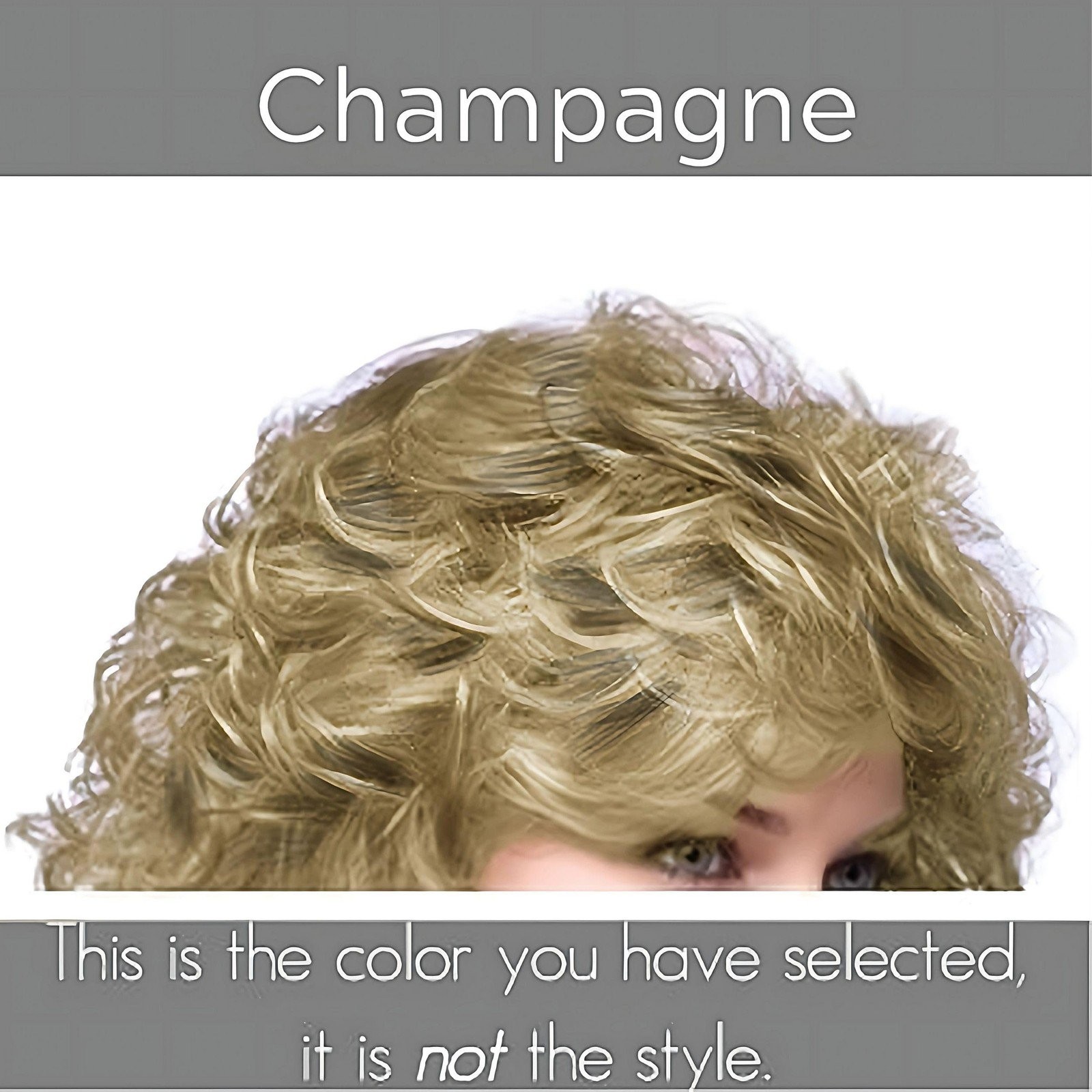 Noriko Sky Synthetic Wig by Rene of Paris and Wig Lift Comb – Champagne-R -…