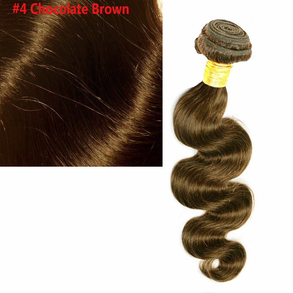Brazilian Virgin Human Hair Body Wave 6 COLORS 1 or 3 Bundles