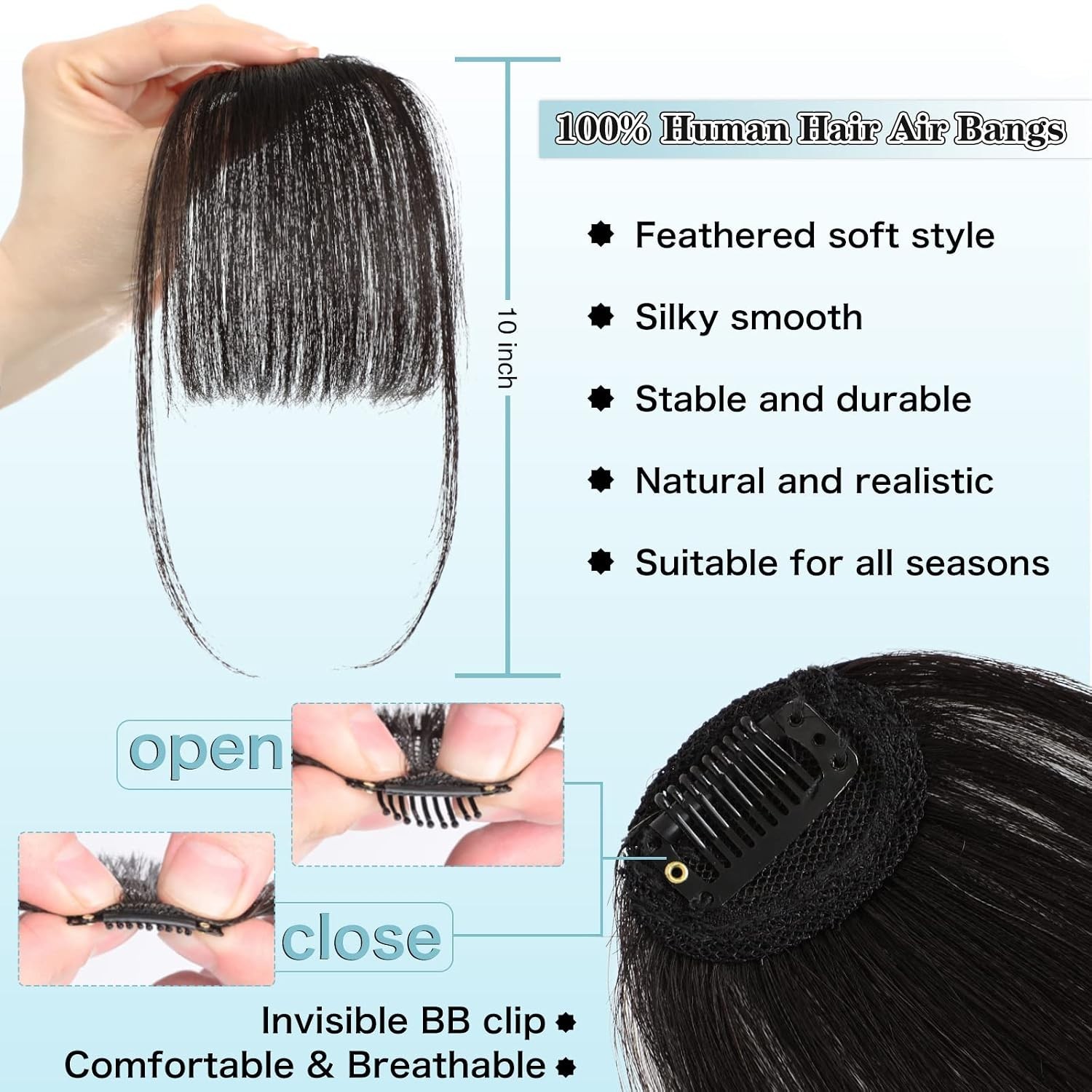 Cute and Nifty Bangs Hair Extensions