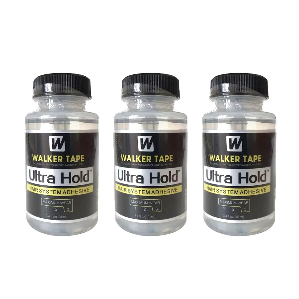 Walker Tape Ultra Hold Lace Wig Glue Waterproof Clear Brush On Adhesive 101 ml