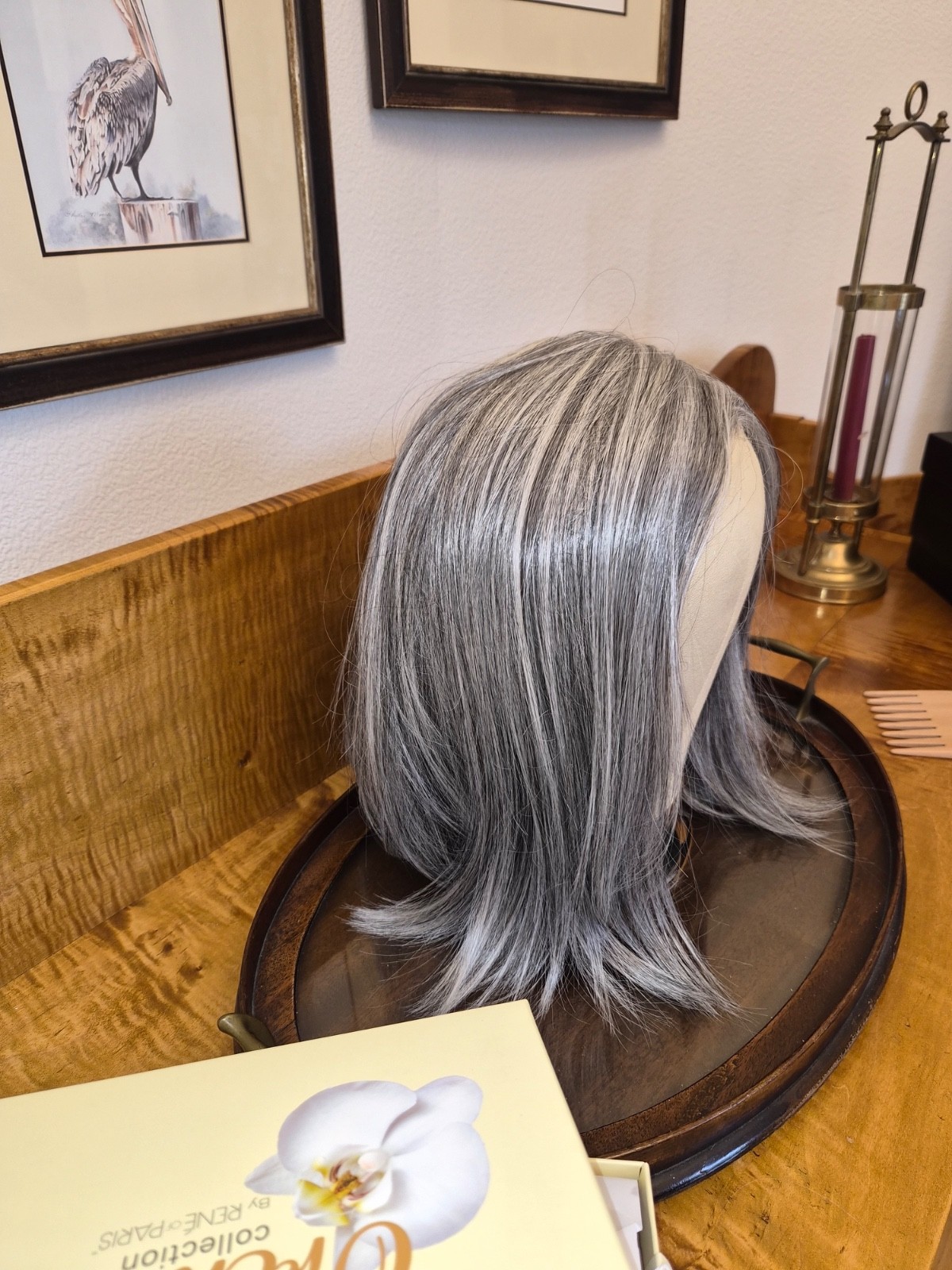 Rene of Paris Wig DAVINA Color: SALT & PEPPER NEW, NEVER WORN