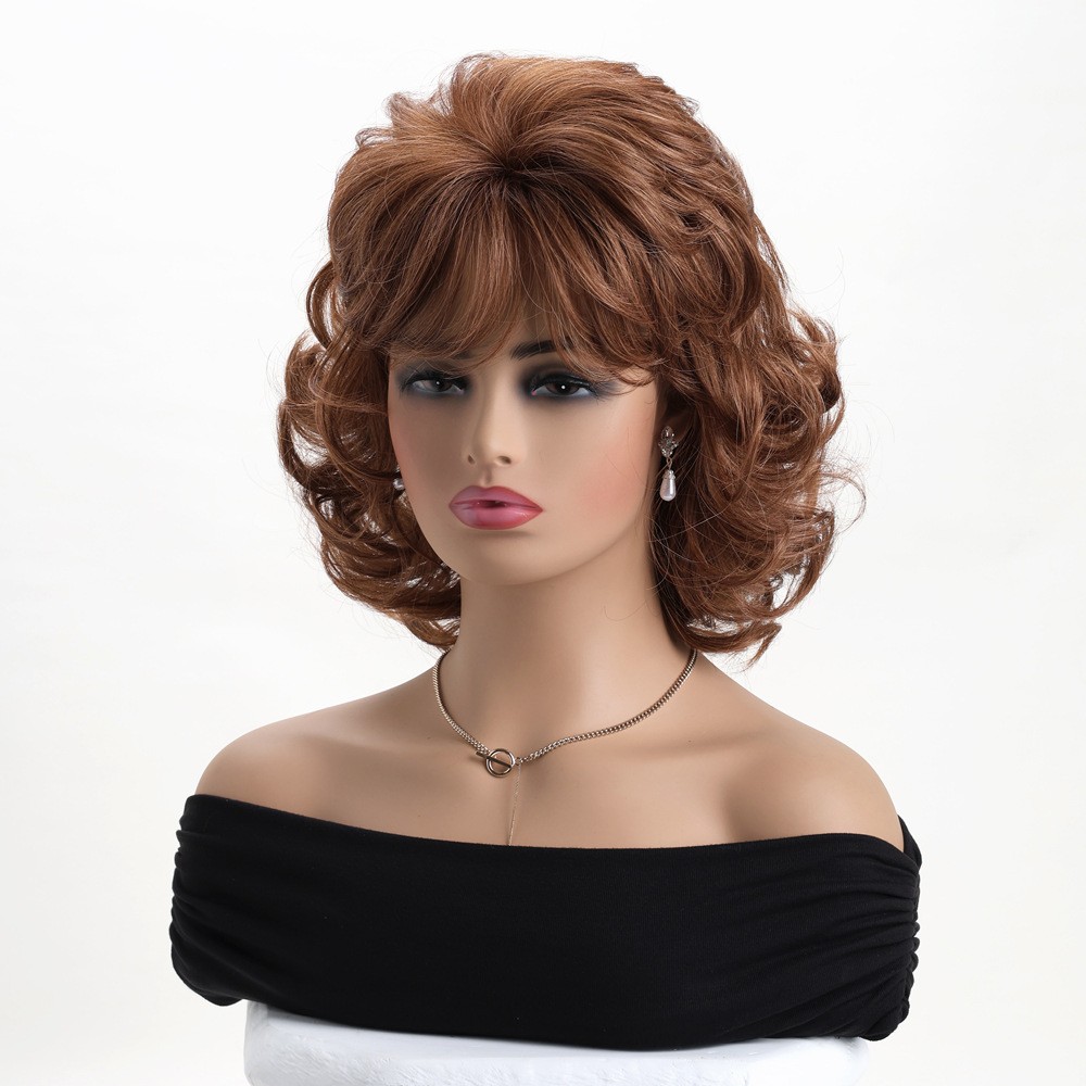 Women’s Long Wavy Synthetic Wig Heat Resistant Cosplay Halloween Party