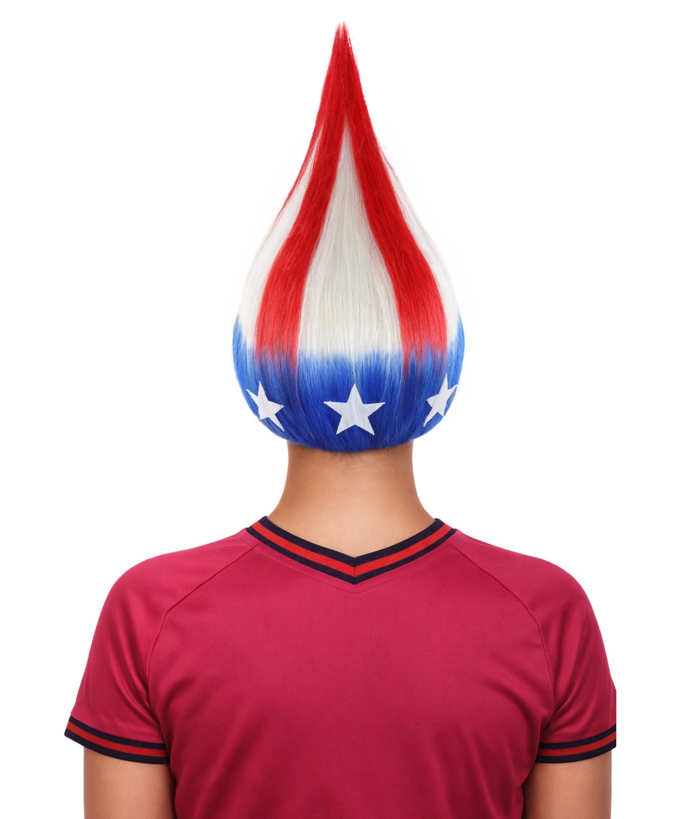 Fun Troll Wigs, Multiple Snack and Flag Options, Premium Breathable Capless Cap