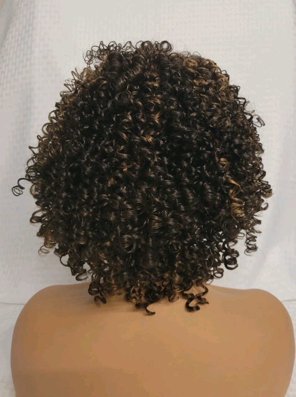 SEXY KINKY CURLY AFRO WIG FOR BLACK WOMEN DARK BROWN COOPER DAILY PREMIUM SEPIA