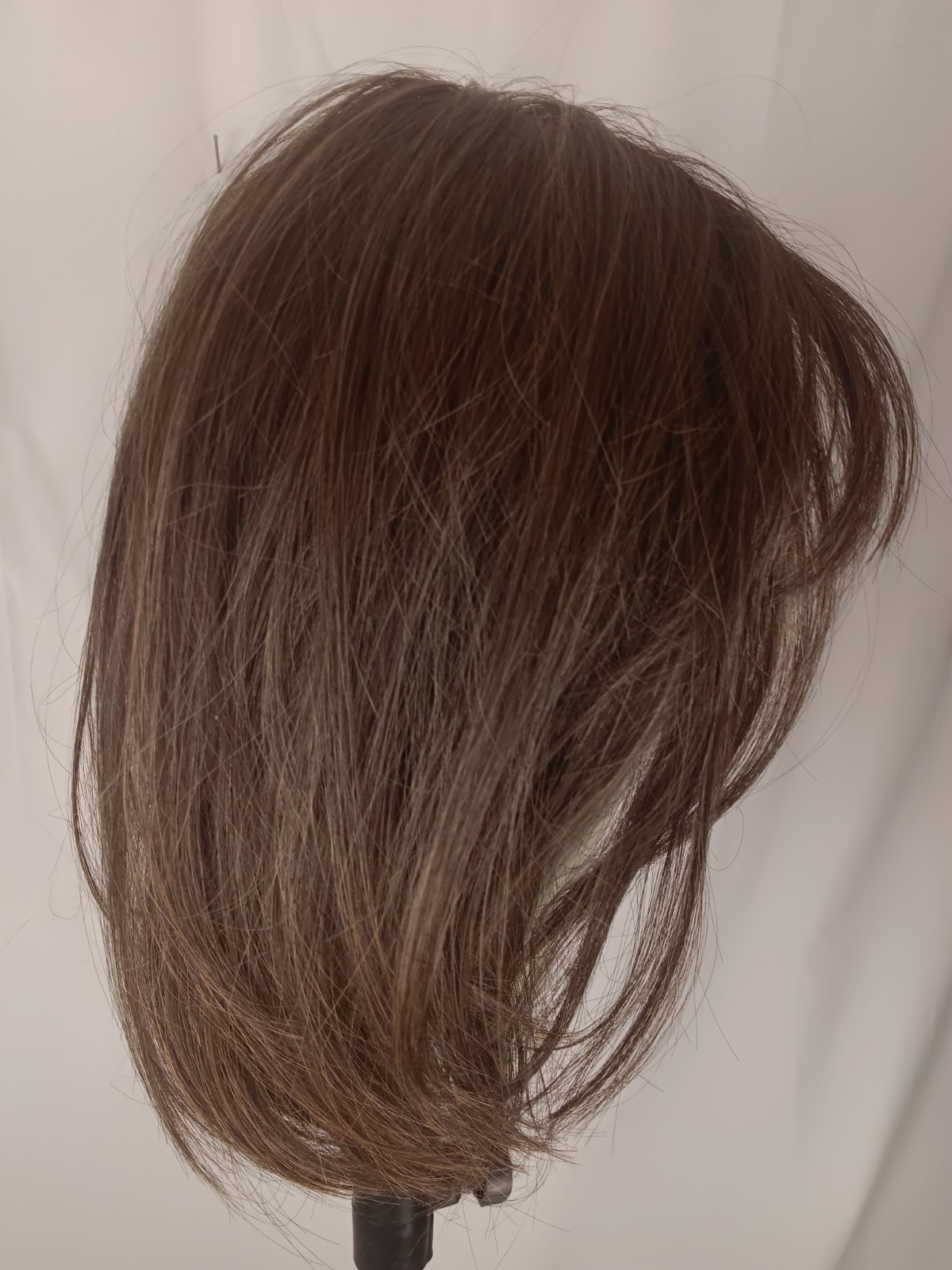 Belle Tress Lace Front Mono Top Straight 14 HF English Toffee Clip-in Topper