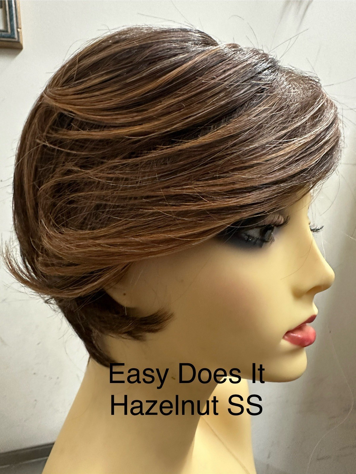 EASY DOES IT-RAQUEL WELCH WIG RL829SShadedHAZELNUTTem/TemLaceFrontMonoPrtMemCap3